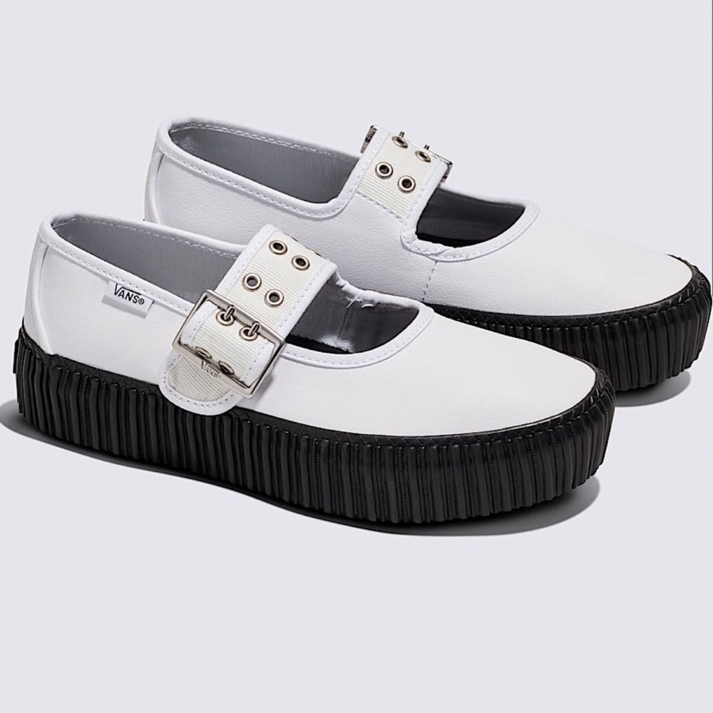 Vans White Mary Jane NWT